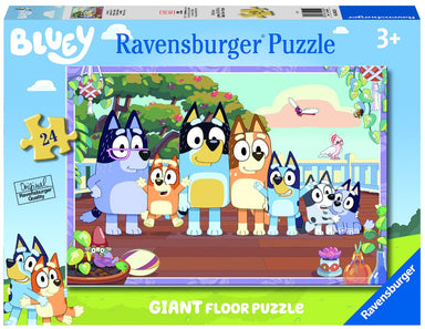 Rburg Bluey Family Time Giant Floor 24p - RAVENSBURGER