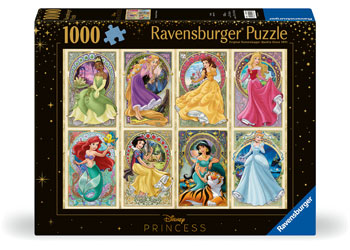 Disney Art Nouveau Princesses 1000p - RAVENSBURGER