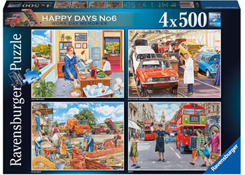 Trevor Mitchell 4x500p - Ravensburger