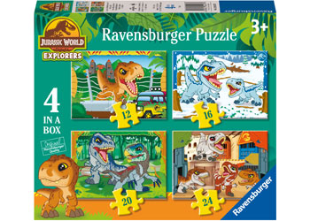 Jurassic World Explorers 12/16/20/24p - RAVENSBURGER