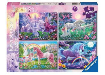 Magical Unicorns 4x100p - RAVENSBURGER