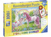 Magical Unicorns Puzzle Colour Bk 100p - RAVENSBURGER
