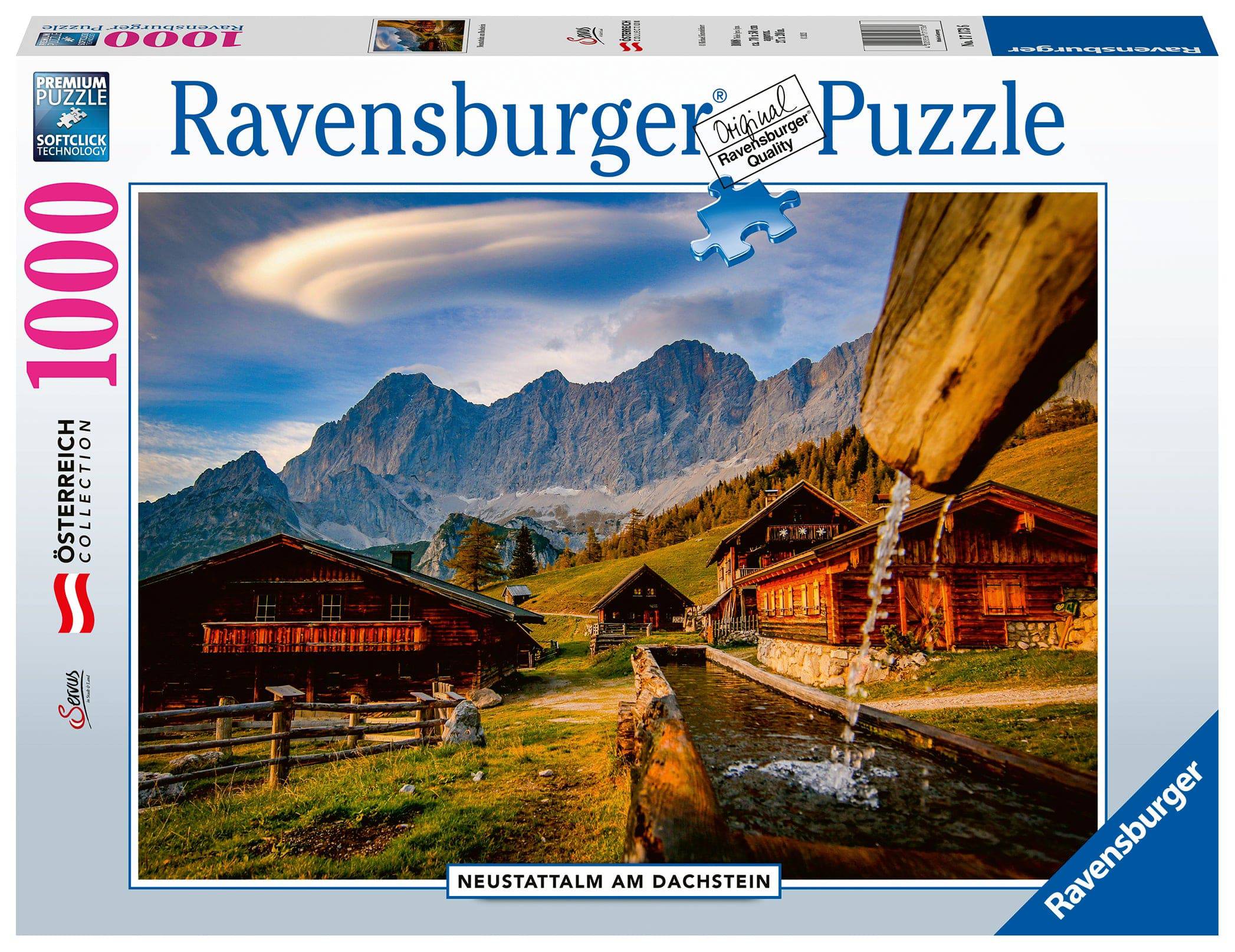 Neustattalm at Dachstein Puzzle 1000p - RAVENSBURGER