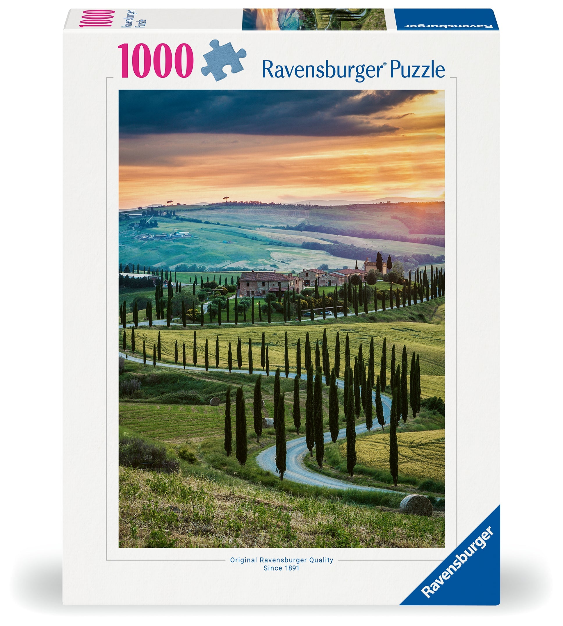 Orcia Valley Tuscany Puzzle 1000pc Ravensburger