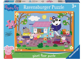 Peppa Pig Clubhouse Giant Floor Puzzle 24p - RAVENSBURGER