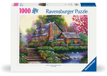 Romantic Cottage Puzzle 1000p - RAVENSBURGER