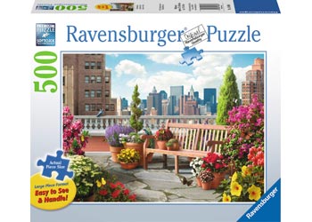 Rooftop Garden Puzzle 500pLF - RAVENSBURGER
