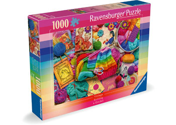 Vintage Knitting & Crochet 1000p - RAVENSBURGER