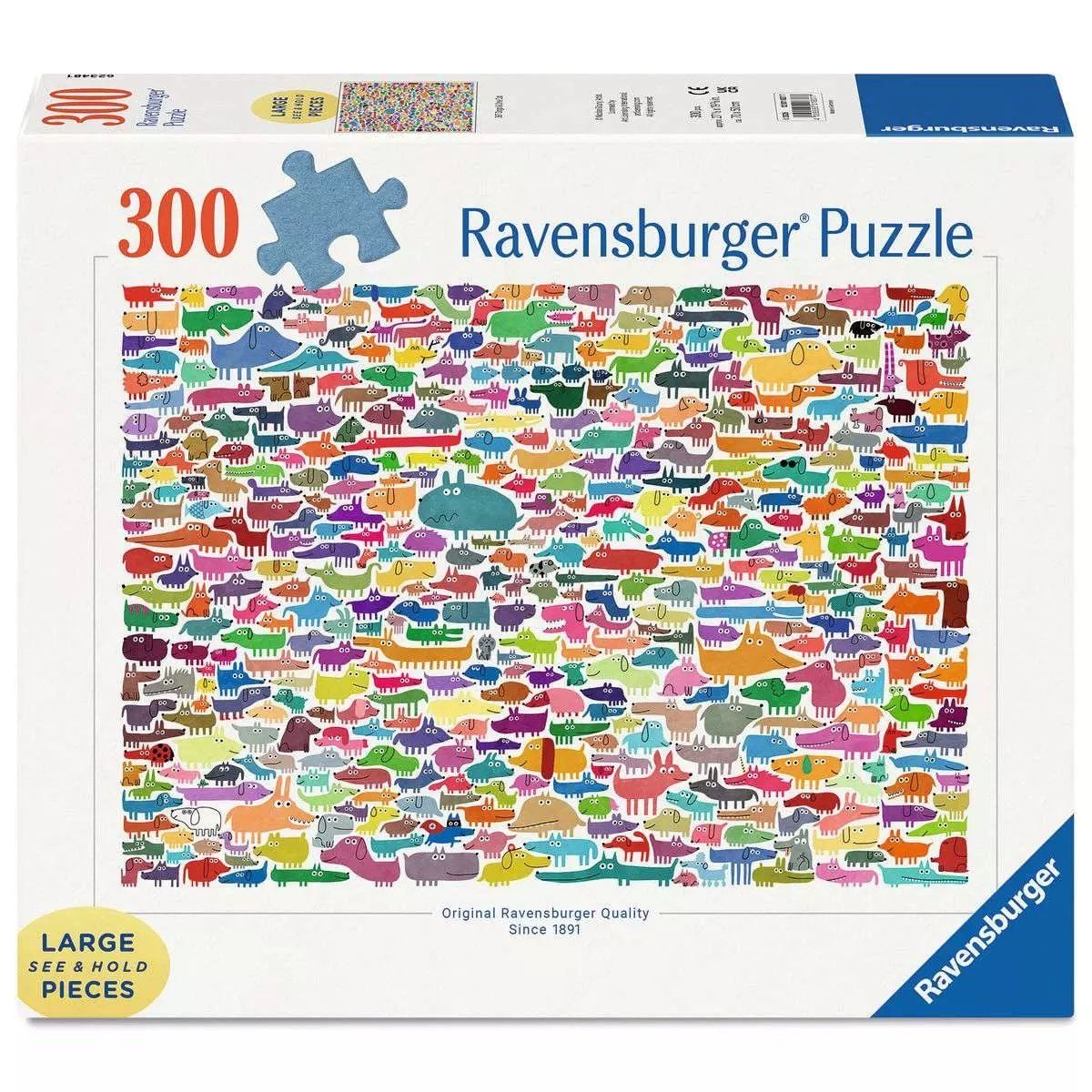 387 Dogs & One Cat 300 pieces - Ravensburger