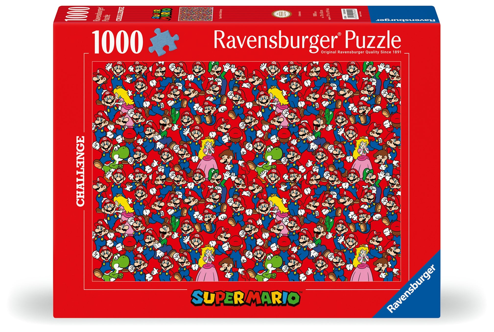 Super Mario Bros Challenge 1000pc RAVENSBURGER