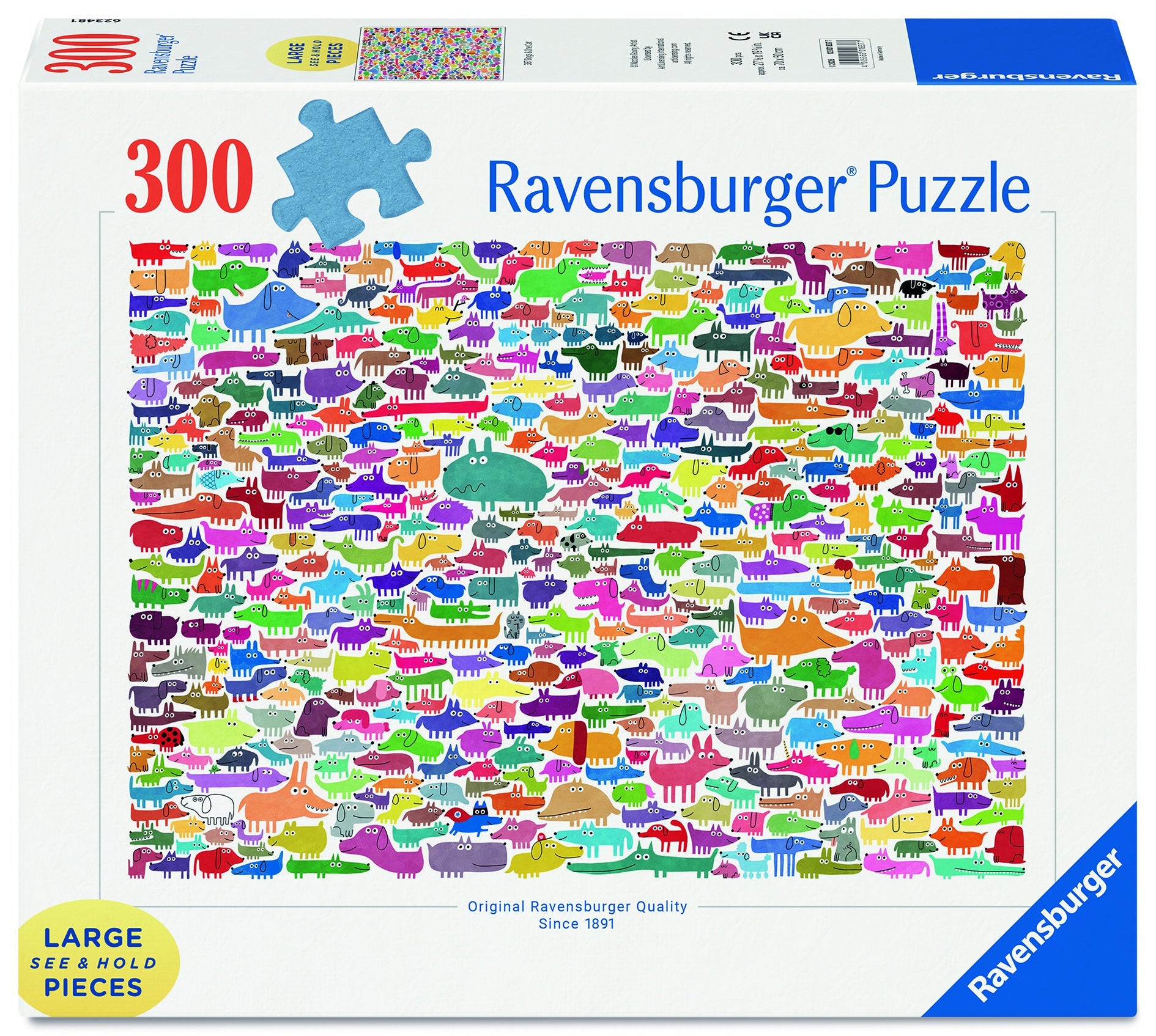 387 Dogs & One Cat 300 pieces - Ravensburger