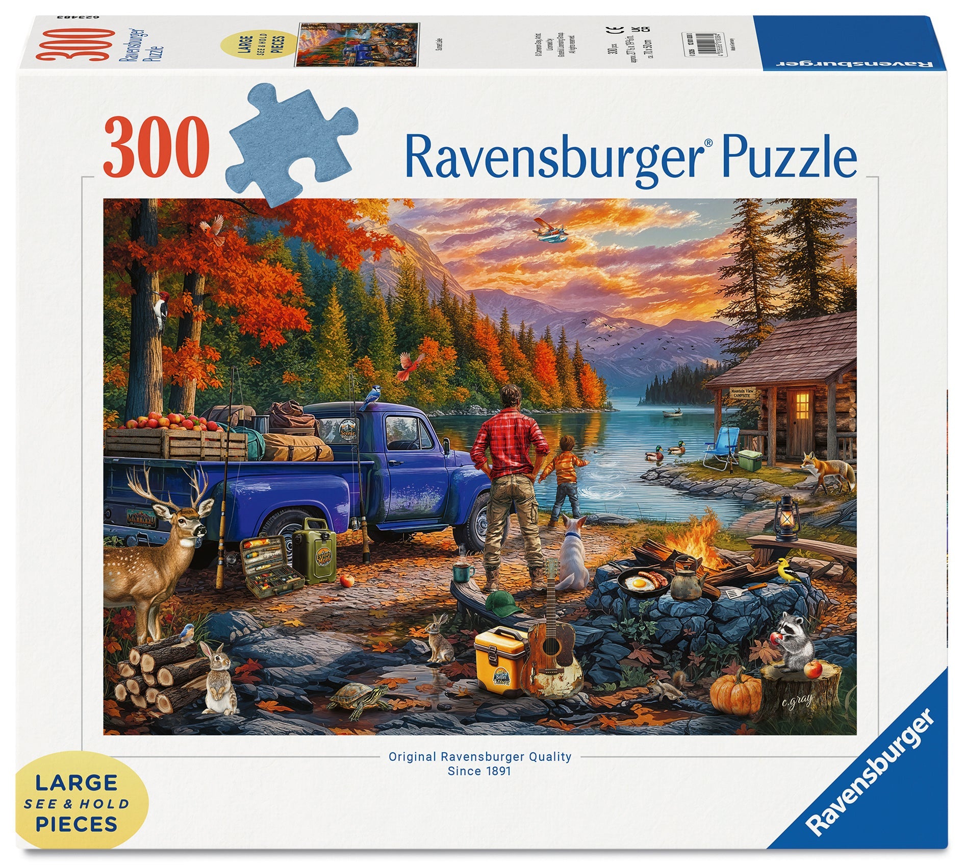 Sunset Lake 300 pieces - Ravensburger