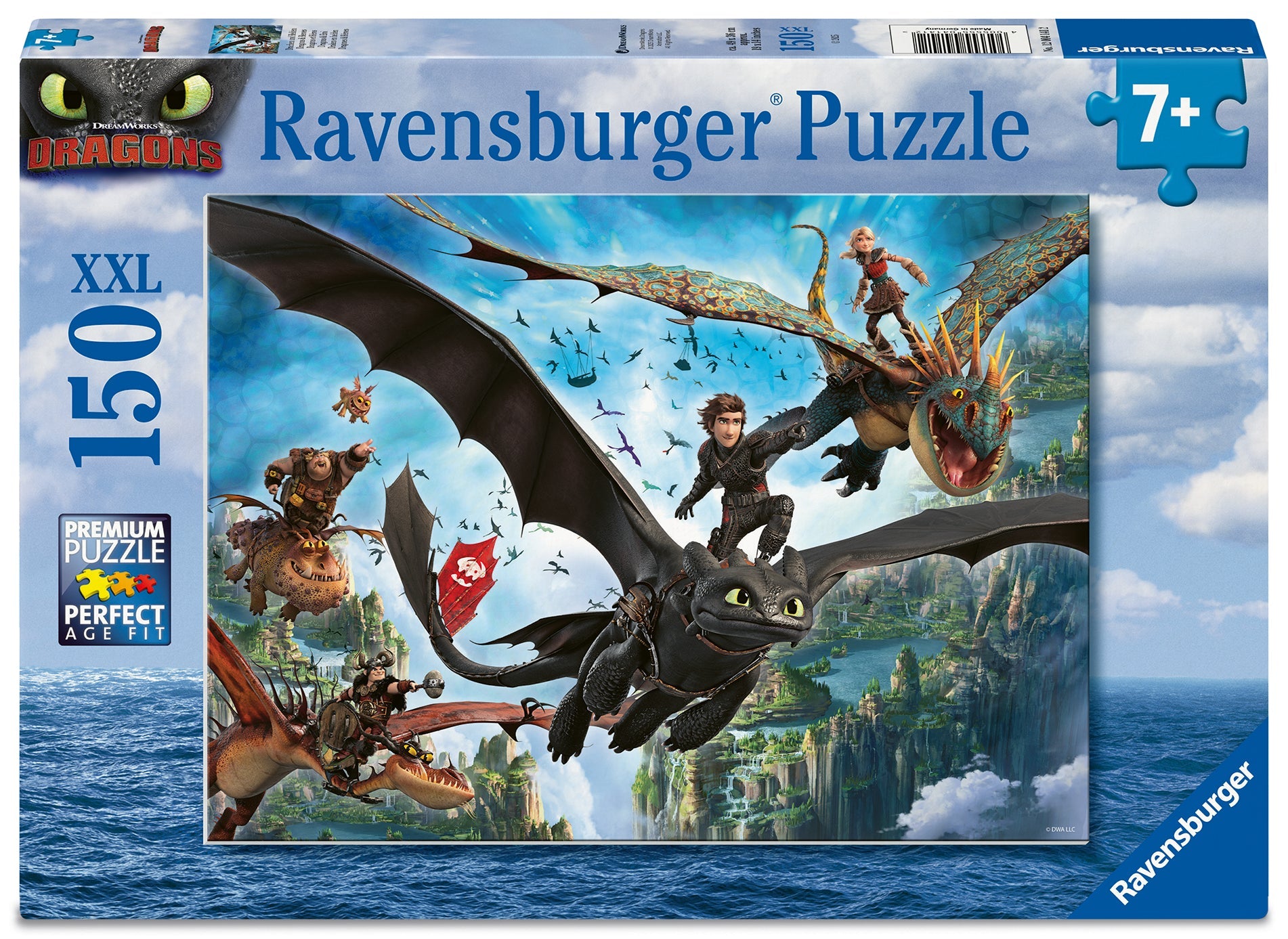 WT: Dragons New Movie 150p - RAVENSBURGER