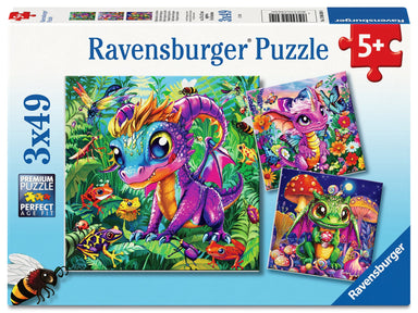 Baby Garden Dragons 3x49 pieces - Ravensburger