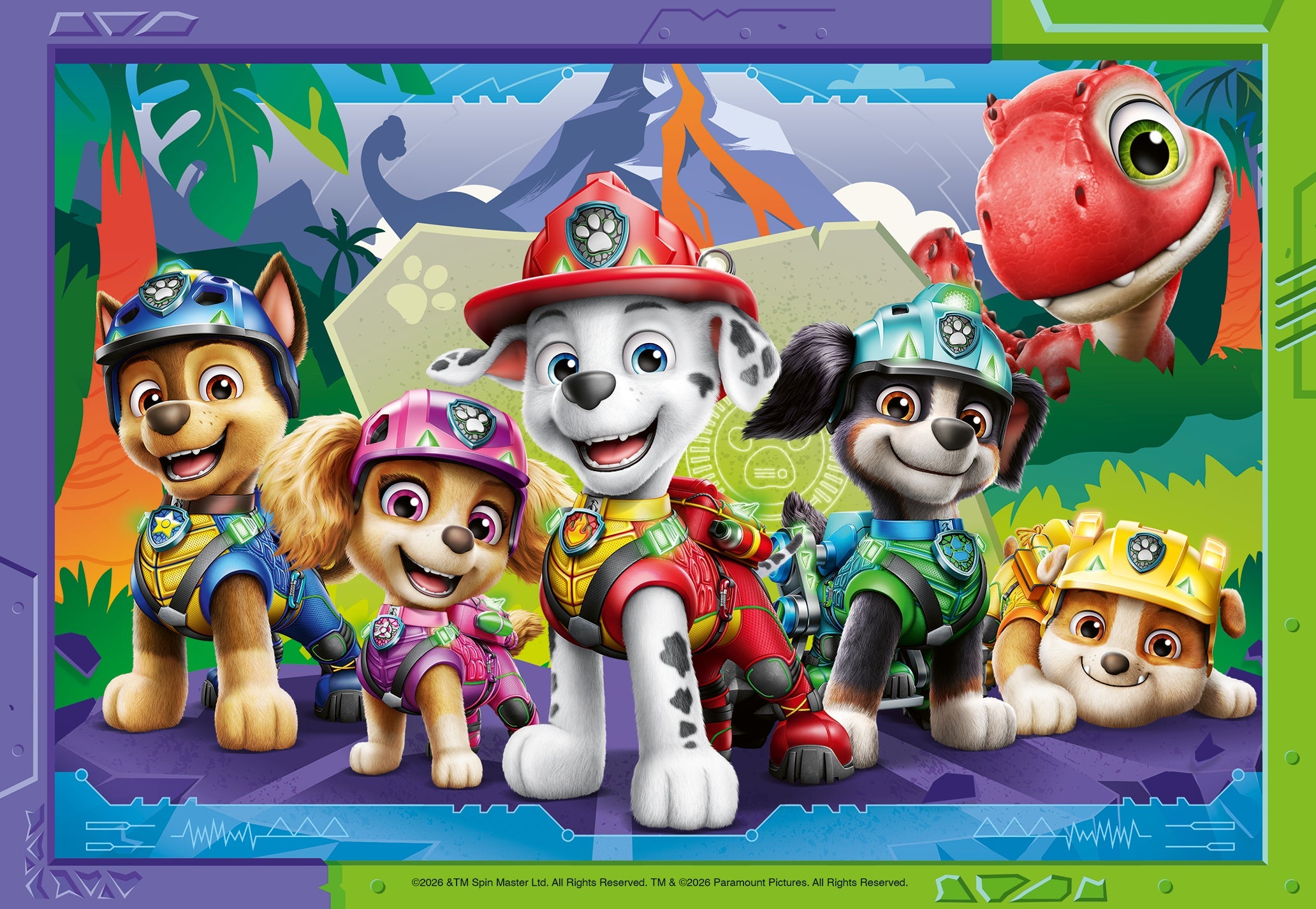 Paw Patrol 3 Dino Movie - 2x12 RAVENSBURGER
