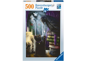 Black cat and Raven 500pc - Ravensburger