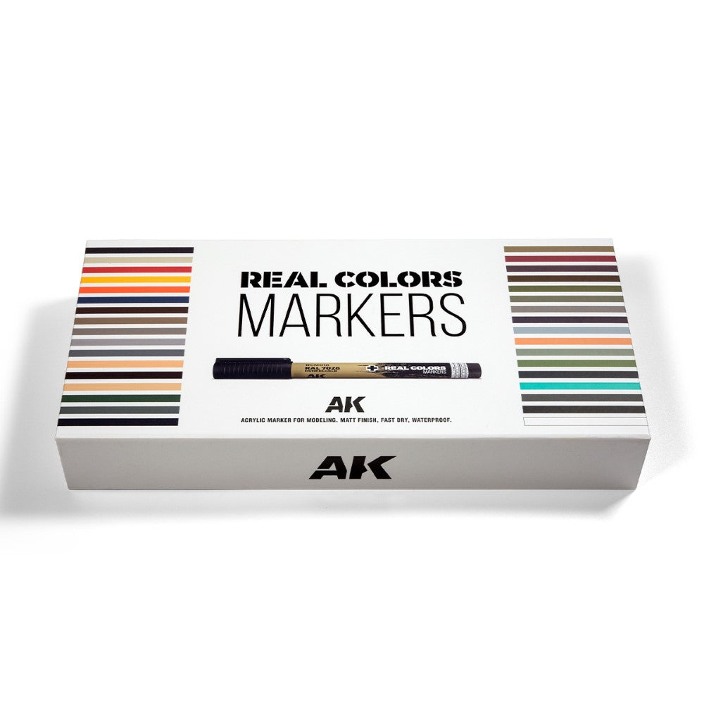Special Box Real Colours Markers - AK Interactive