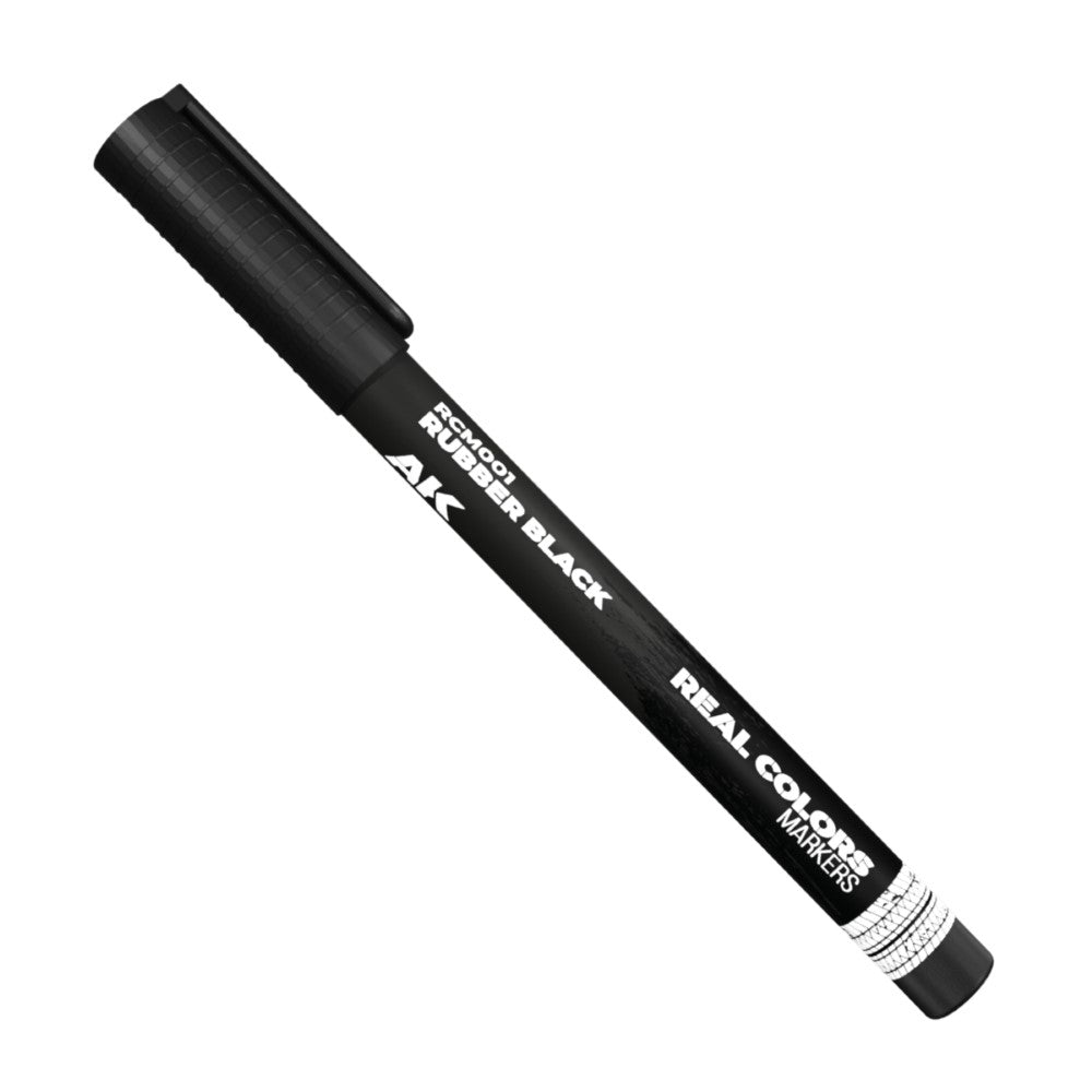 Rubber Black- AK-Interactive: Real Colors Markers
