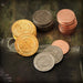 50 Metal Coins - Boardgame Upgrade Kits
