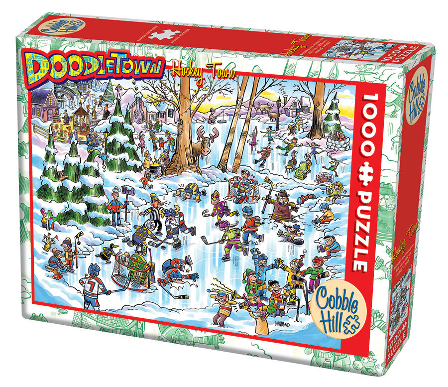 Hockey Town - Doodletown 1000pc