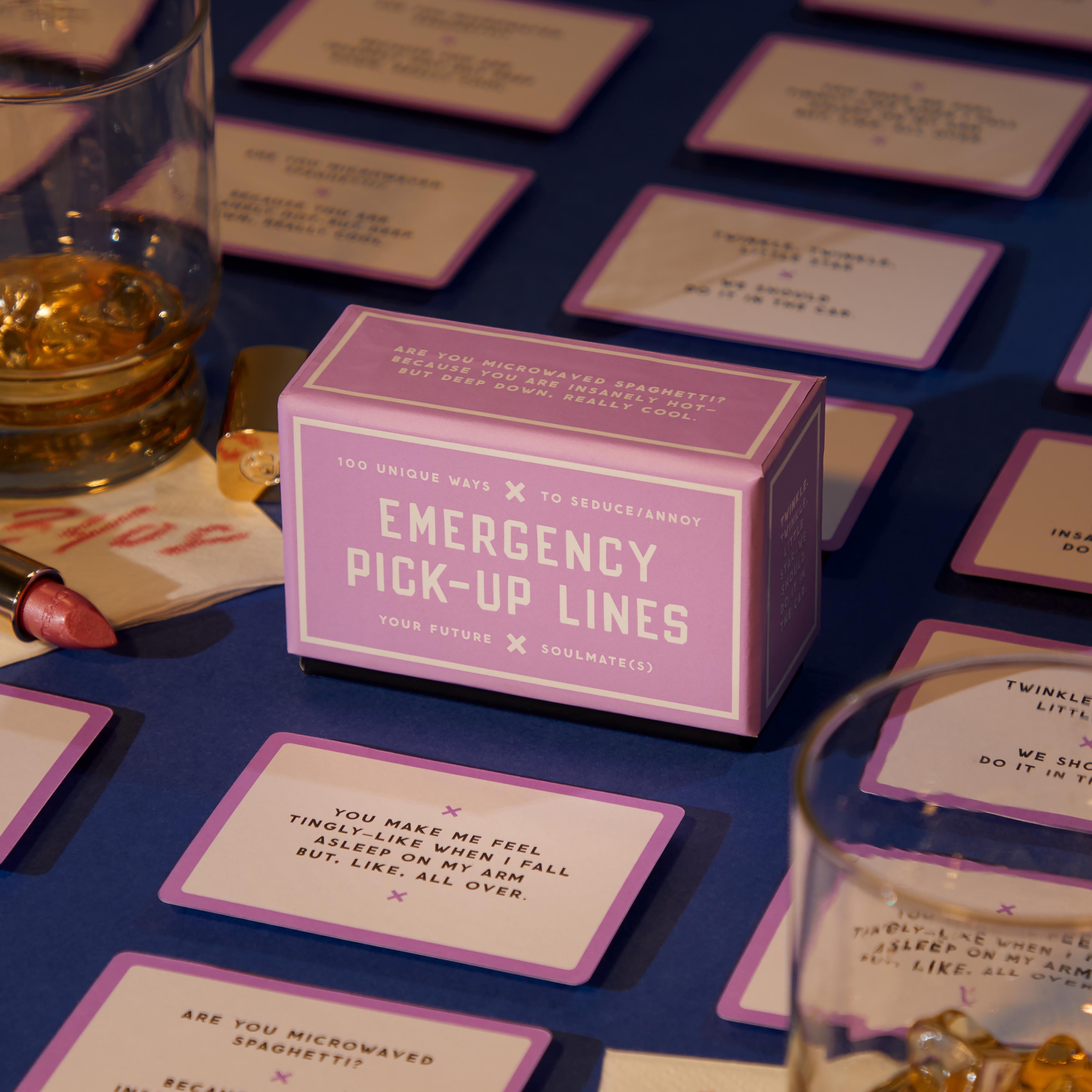 Emergency Pick Up Lines