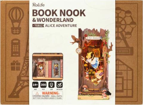 Fall Into Wonder - DIY BOOK NOOK KIT - ROBOTIME
