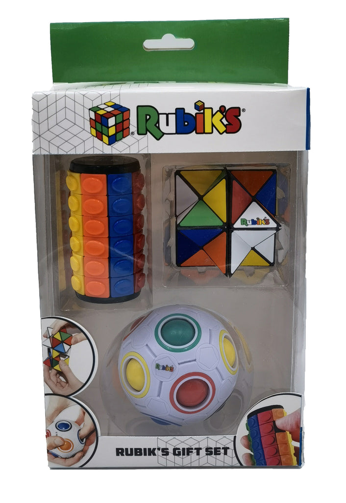 Rubiks Gift Set (Includes Rainbow Ball, Magic Star, Tower Twister)
