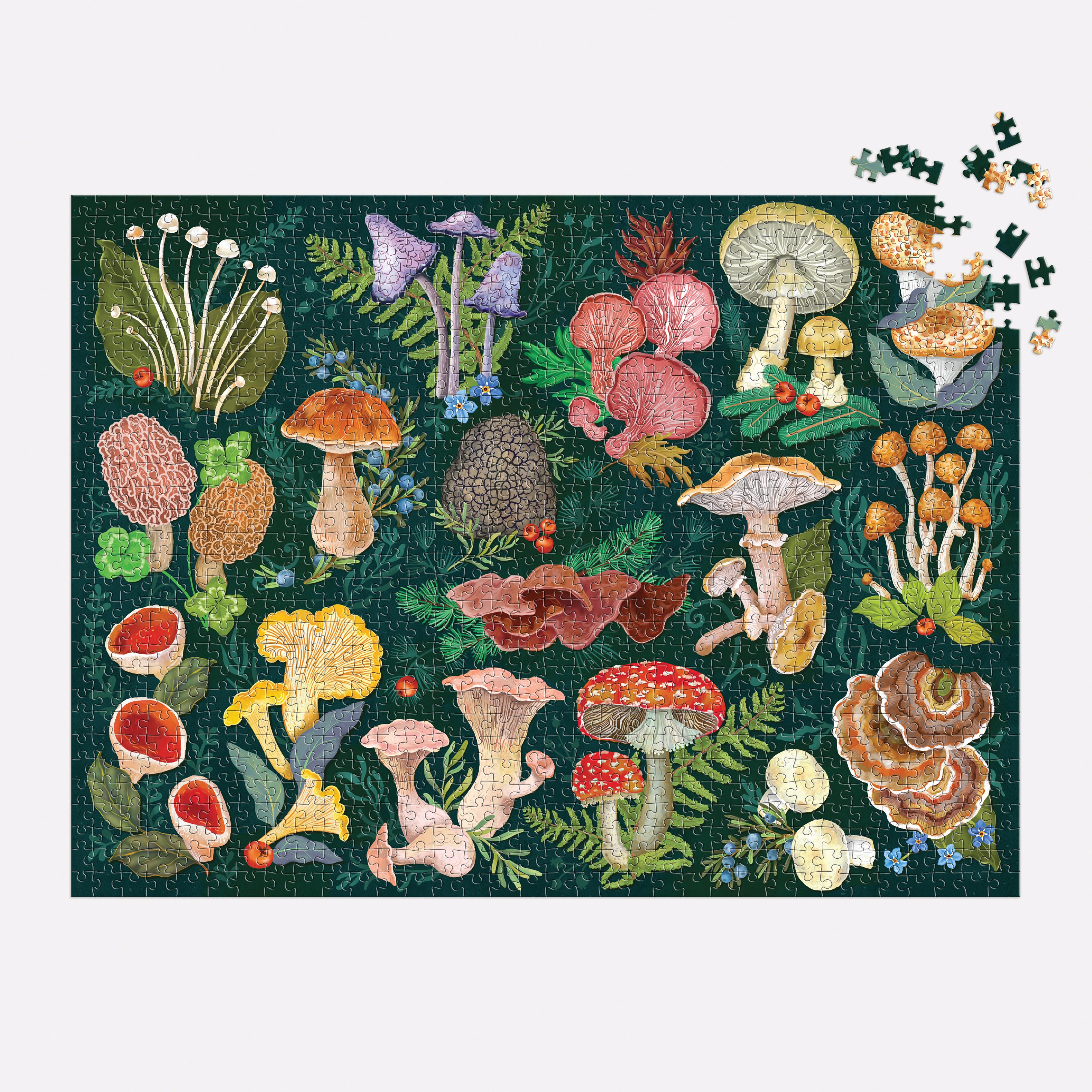 World of Mushrooms Puzzle - 1000pc Galison