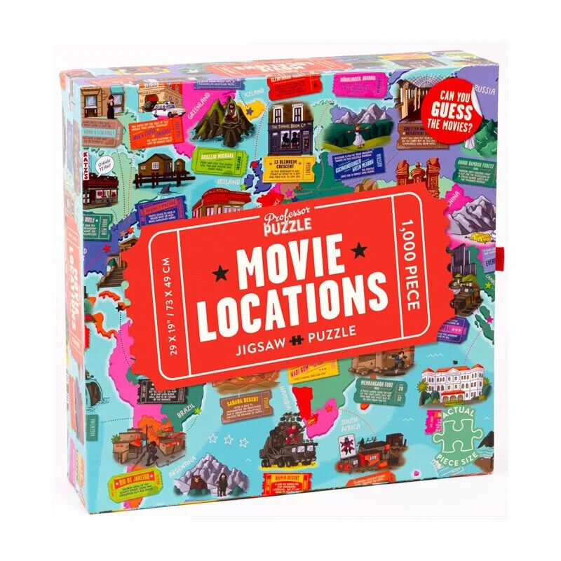 Movie Locations 1000pc