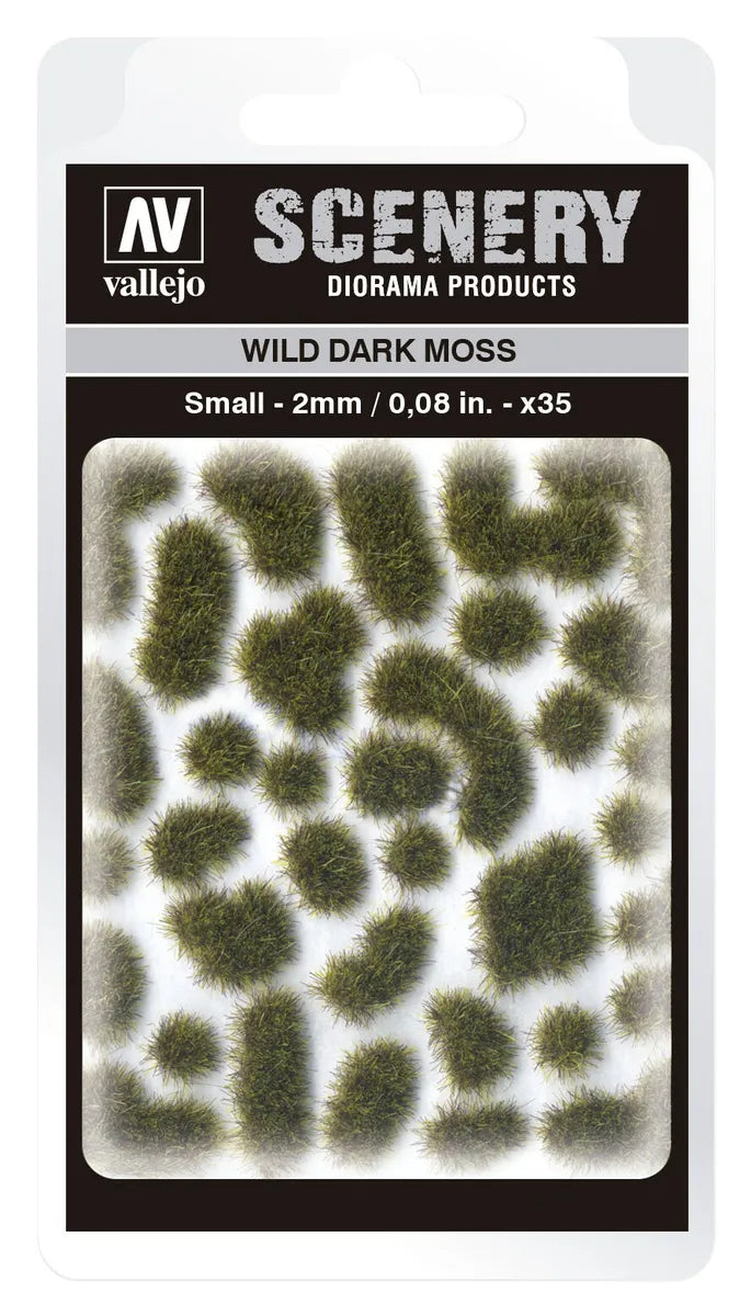 Vallejo 2mm Wild Dark Moss Diorama Accessory