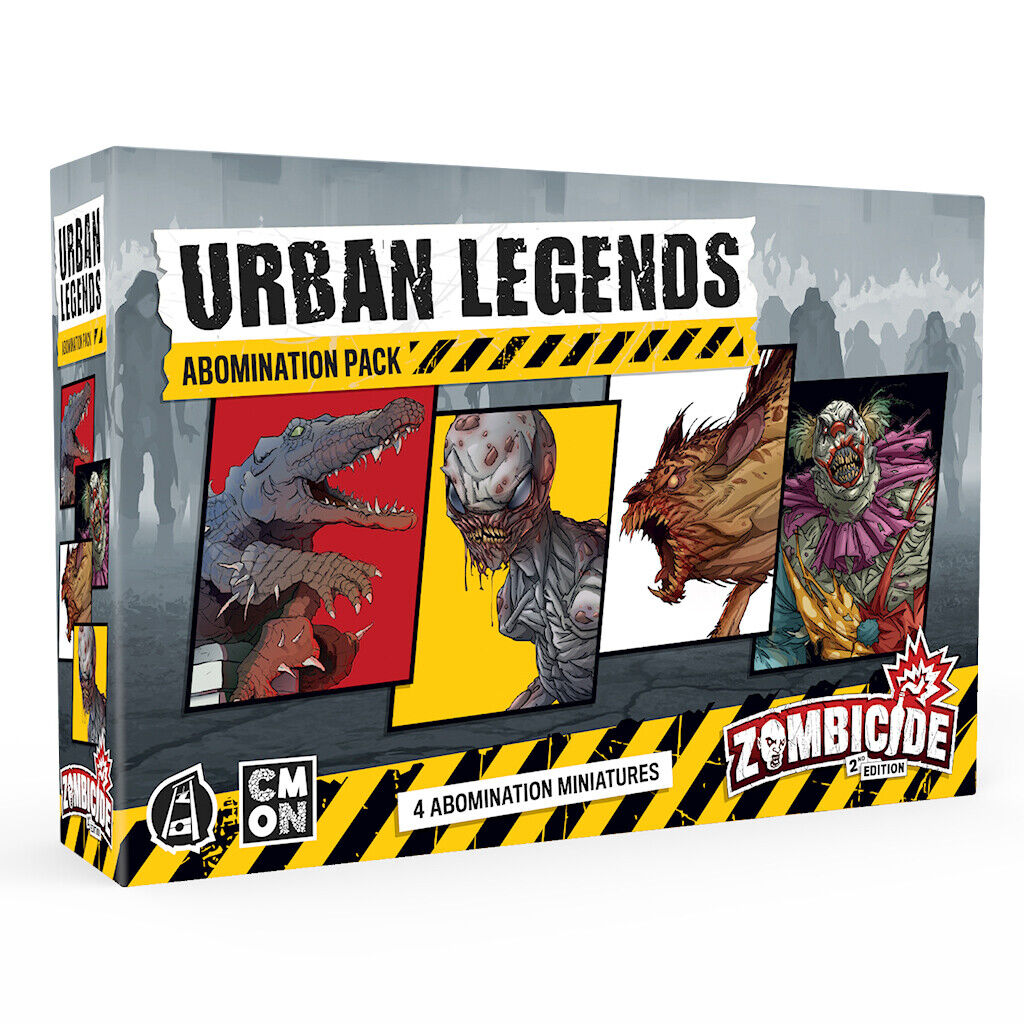 Urban Legends Abominations Pack- Zombicide 2nd Edition