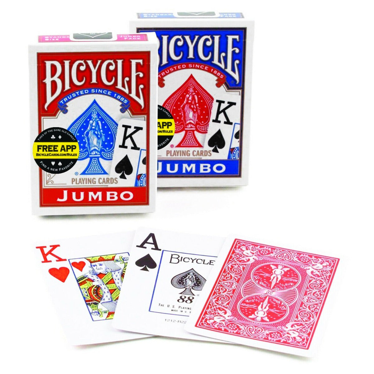 Bicycle Cards- Jumbo Index