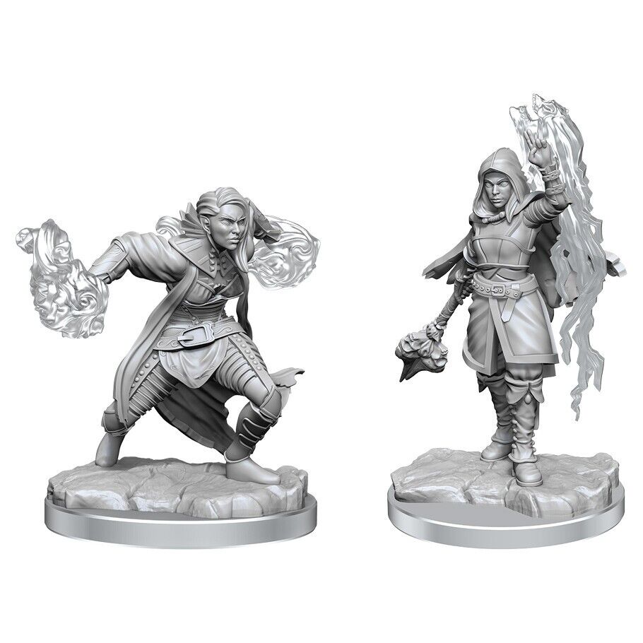 Half-Elf Warlock - D&D Nolzurs Marvelous Unpainted Miniatures