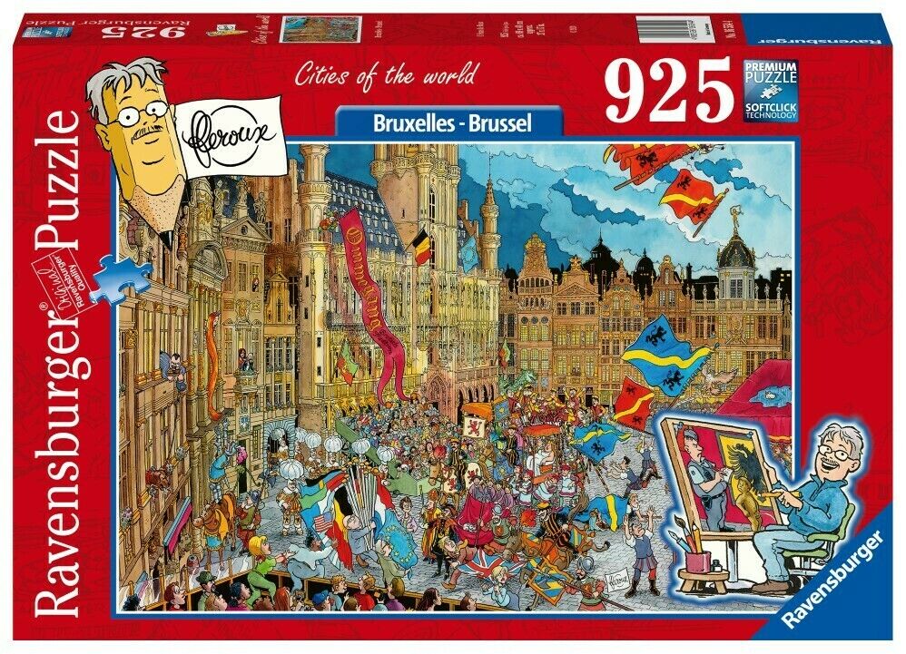 Bruxelles - Brussel Puzzle 925pc