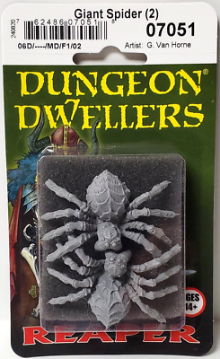 Giant Spider (2) - Reaper Dungeon Dwellers