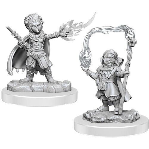 Halfling Wizards - D&D Nolzurs Marvelous Unpainted Miniatures