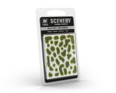 2mm Wild Tuft - Dry Green Diorama Accessory