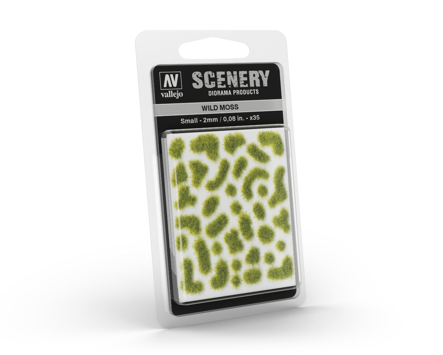 Moss 2mm Wild Tuft - Vallejo Diorama Accessory