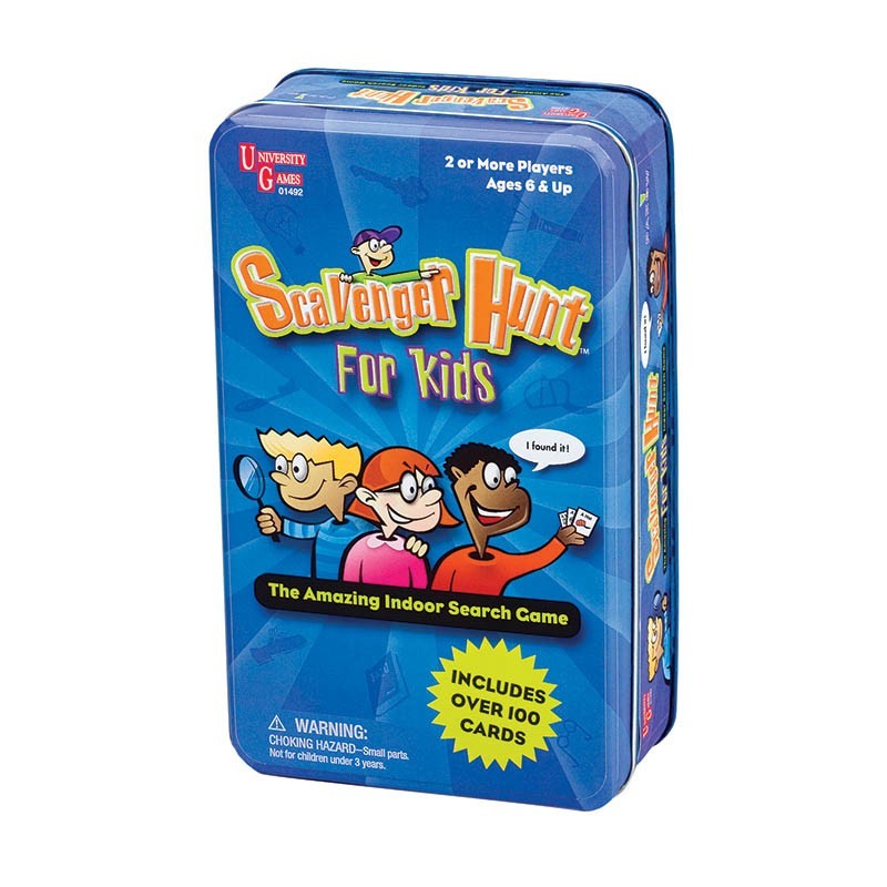 Scavenger Hunt for Kids Tin
