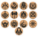 RPG Class Coasters - Set of 13