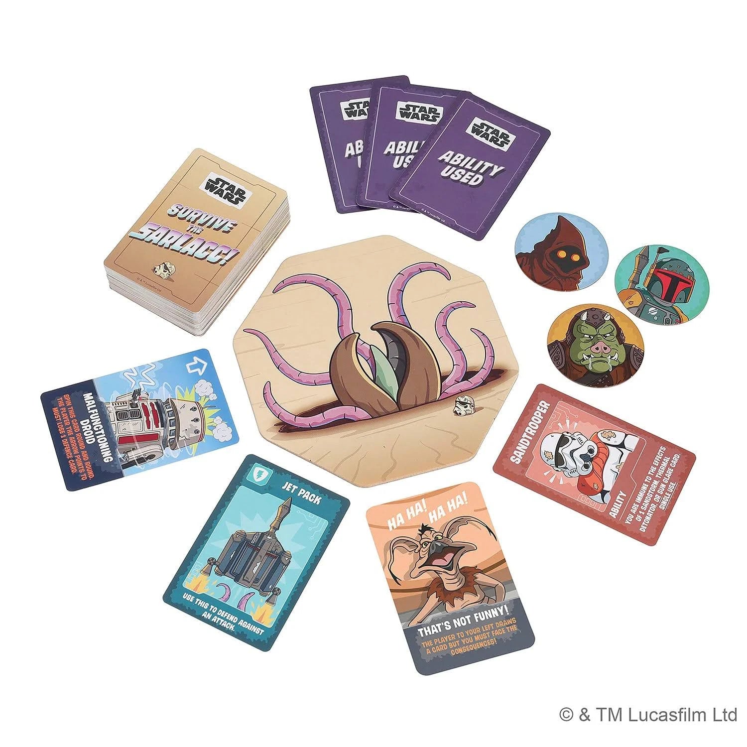 Star Wars Survive the Sarlacc Game