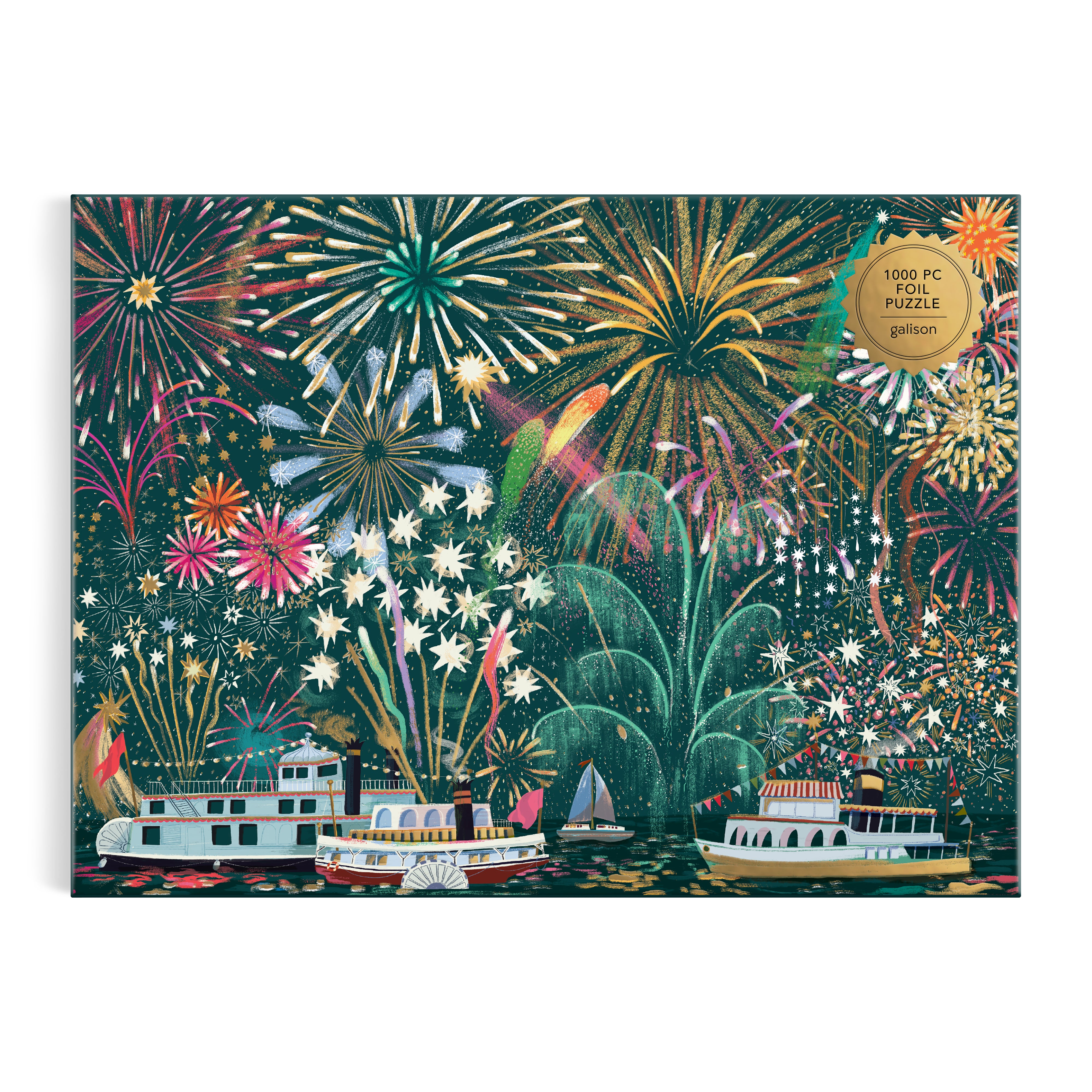 Fireworks Jubilee Foil 1000pc - Galison 