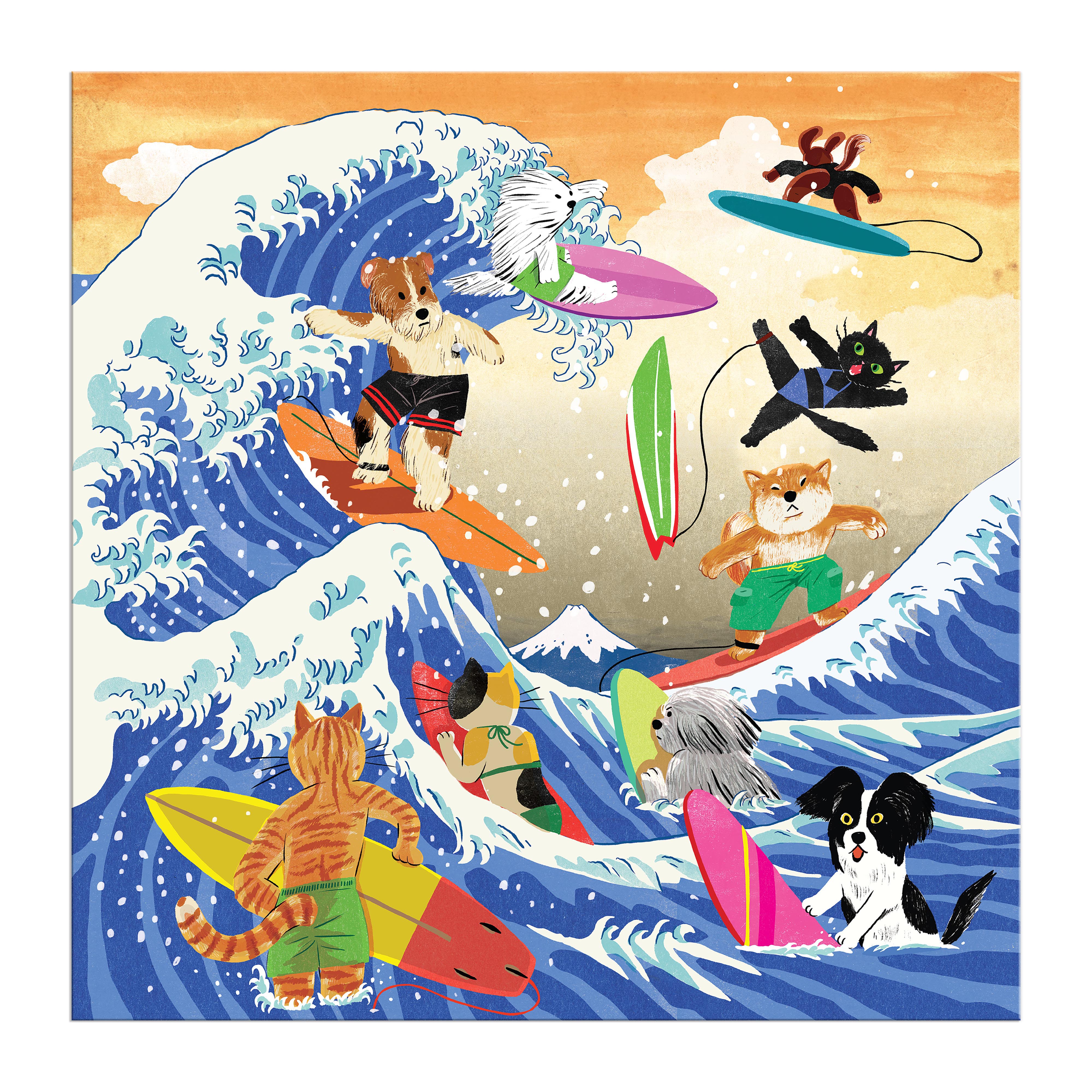 The Great Surf- 500pc Galison