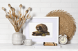 A5 Spiky Sweetheart Echidna Wooden Puzzle - Puzzle ART