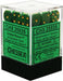 CHX25935 Golden Recon D6 Speckled 12mm 36 Dice Block