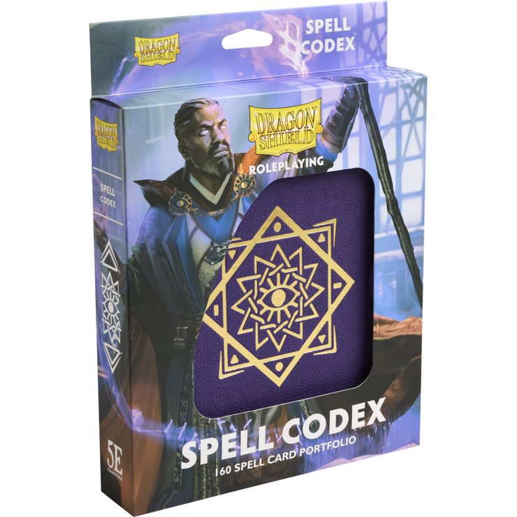 Dragon Shield Roleplaying  Spell Codex Arcane Purple