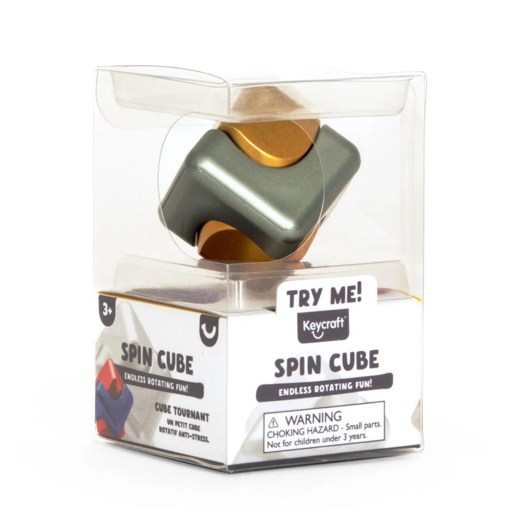 Metallic Spin Cube- Keycraft