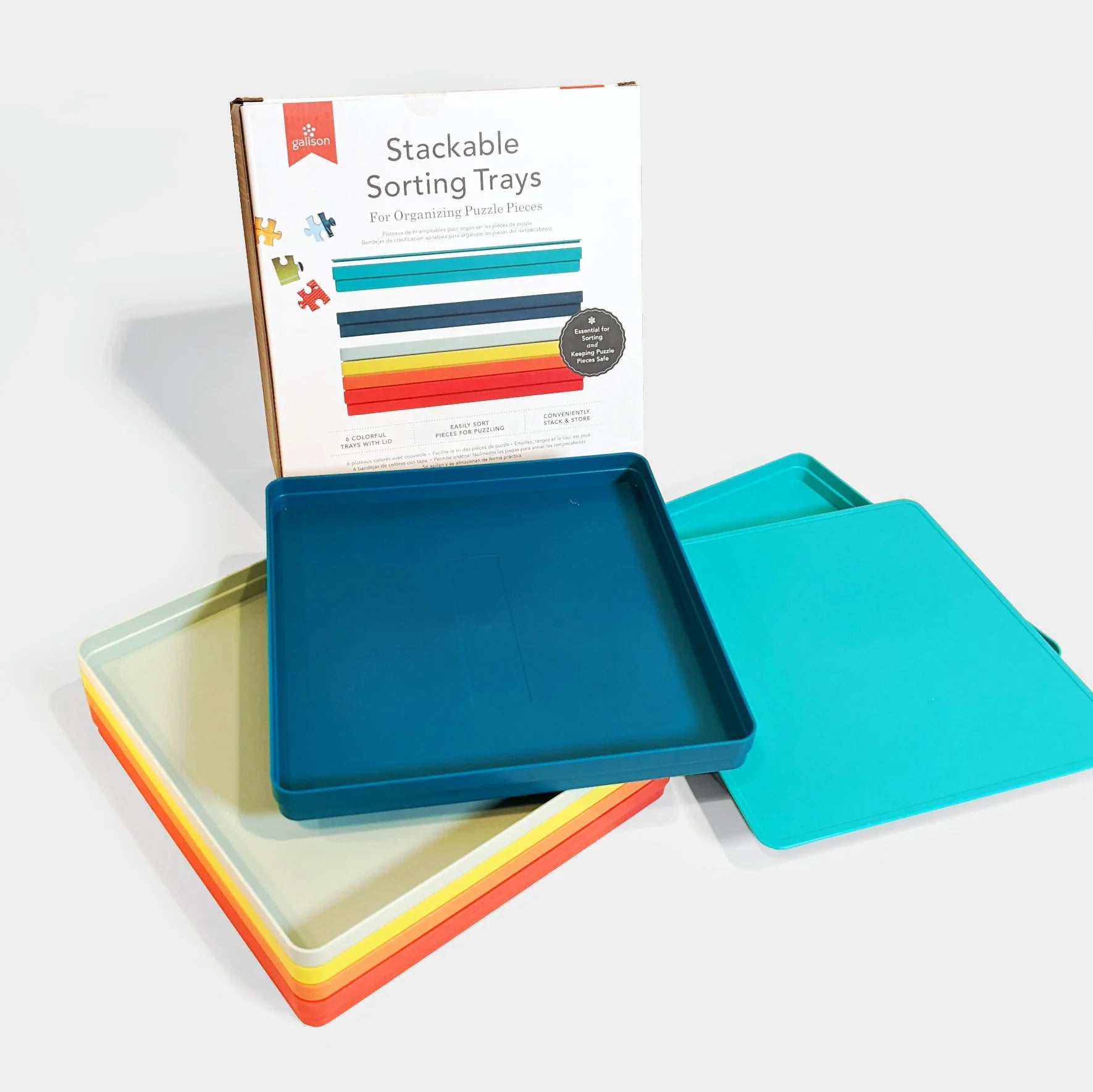 Puzzle Stackable Sorting Trays - Galison