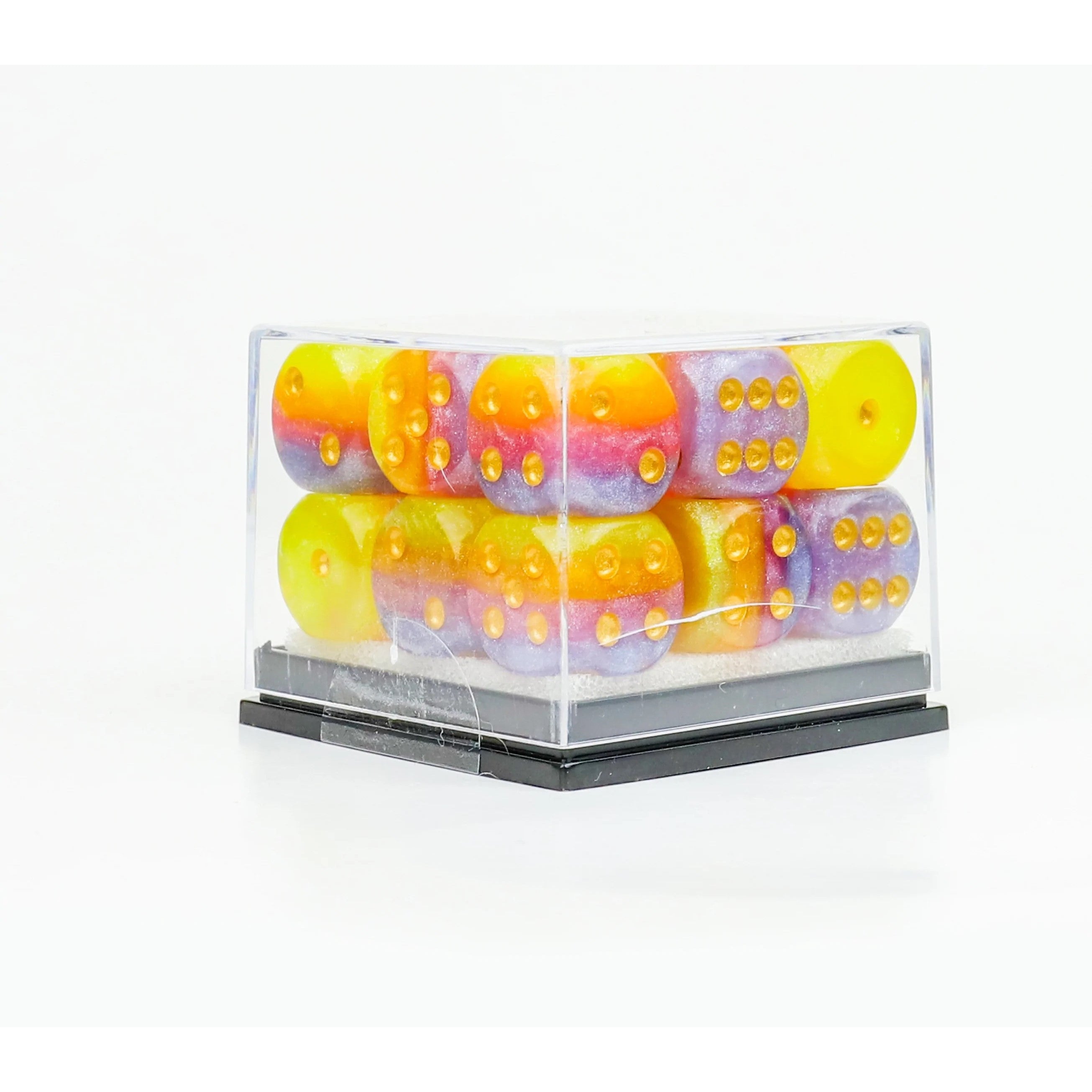 Tahitian Sunset D6 Set 12mm - Sirius Dice