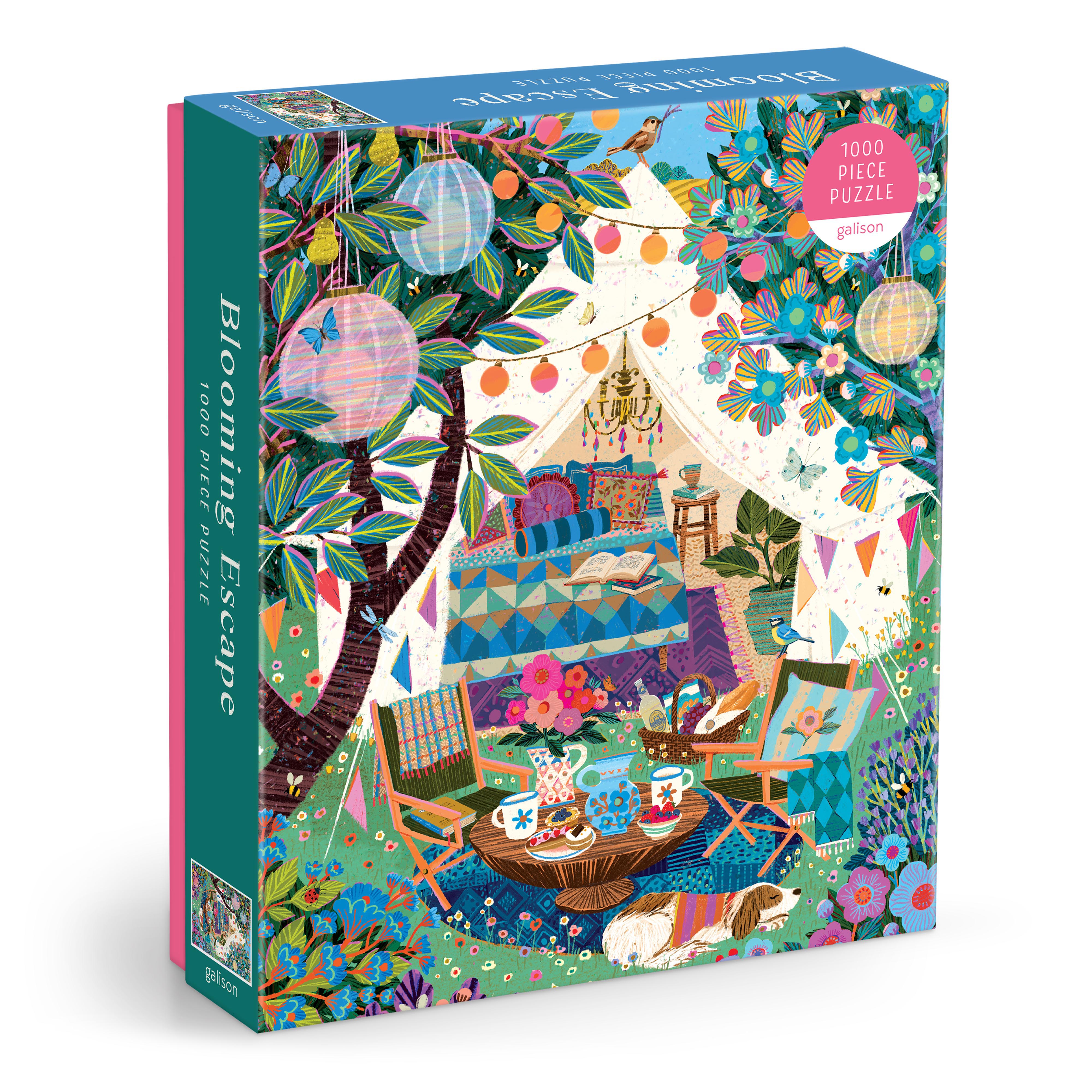 Blooming Escape - Victoria Ball 1000pc - Galison 